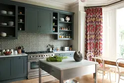 Colorful kitchen photo