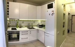 Дизайн кухни справа фото