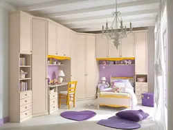 Детские спальни шкафы фото