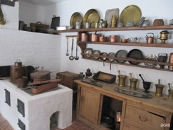 Kitchen in the estate photo