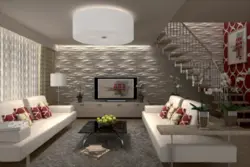 Living room design photo 3D