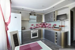 Gray rose kitchen photo