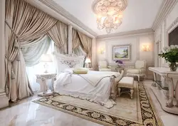 Фото богатой спальни