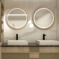 Дизайн Ванны С Двумя Зеркалами