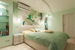Дизайн стен из гипсокартона в спальне