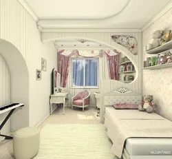 Bedroom Design 12 Sq M For A Girl