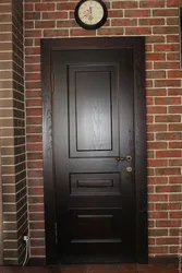 Фото деревянные входные двери в квартиру