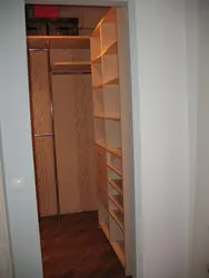 Storage room design in a Khrushchev-era two-room apartment