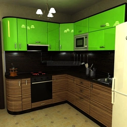 Photo of built-in kitchen inexpensively