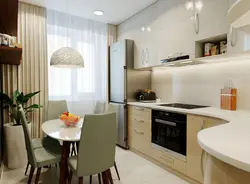 Кухня 55 кв м дизайн