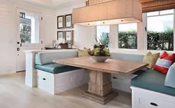 Kitchen design with two tables