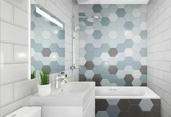 Photo hexagonal bathtub