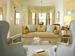Beige Yellow Living Room Photo
