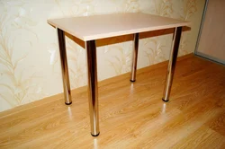 Kitchen table legs photo