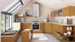 Праекты кухняў з дахам фота