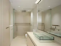 Tile bath design partition photo