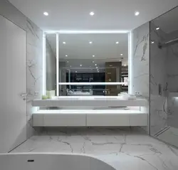 Modern bathroom mirrors photo