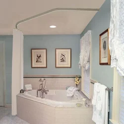 Ceiling cornice for bathroom photo