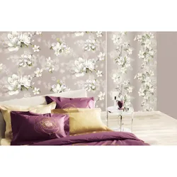 Washable wallpaper for bedroom photo