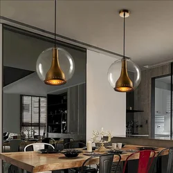 Black lamps for the kitchen photo