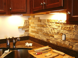 Фото кухонь с гипсовыми стенами