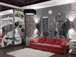 Children's bedrooms with photo wallpaper