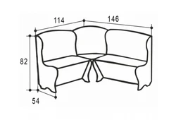 Уголок На Кухню Размер Фото