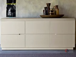 Low chest of drawers in the bedroom photo