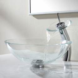 Glass Bath Sink Photo