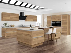 Natural halifax oak kitchen photo