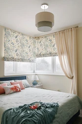 Corner Curtain For Bedroom Photo
