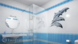 Панели в ванну дельфин фото