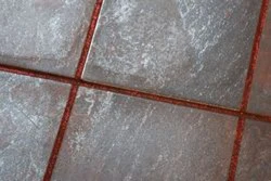 Epoxy grout in the bathroom photo