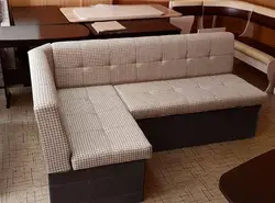 Photo of double sofas for the kitchen