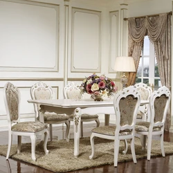 Белые стулья в гостиную фото