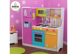 Children's corner in the kitchen photo