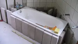 Акриловая ванна в плитке фото