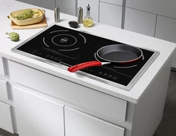 Built-in electric stoves for the kitchen photo