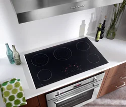 Built-in electric stoves for the kitchen photo