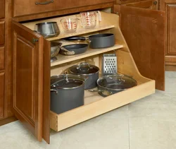 Ящики для посуды на кухню фото