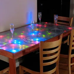 Столы с подсветкой для кухни фото