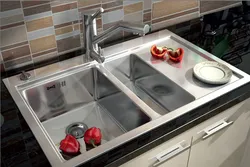 Sink directly into the kitchen photo