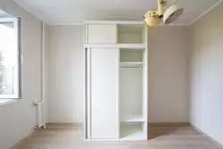 Hallway wardrobe with mezzanine photo