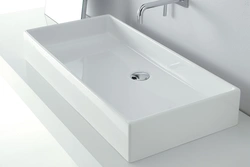 Bathroom sink 80 cm photo