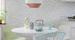 Wallpaper without adjustment for the kitchen photo