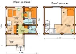 Two-story bathhouse with kitchen project photo