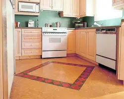 Kitchen floors linoleum tiles photo