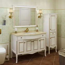 Inexpensive bathroom furniture from the manufacturer photo