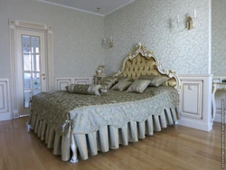 Покрыва на спальню ў класічным стылі фота