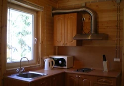 Вытяжка для кухни в деревянном доме фото